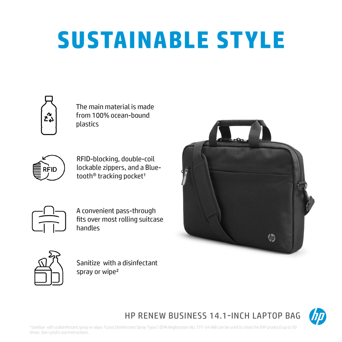 HP Inc. HP Rnw Business 14,1 Laptop Bag