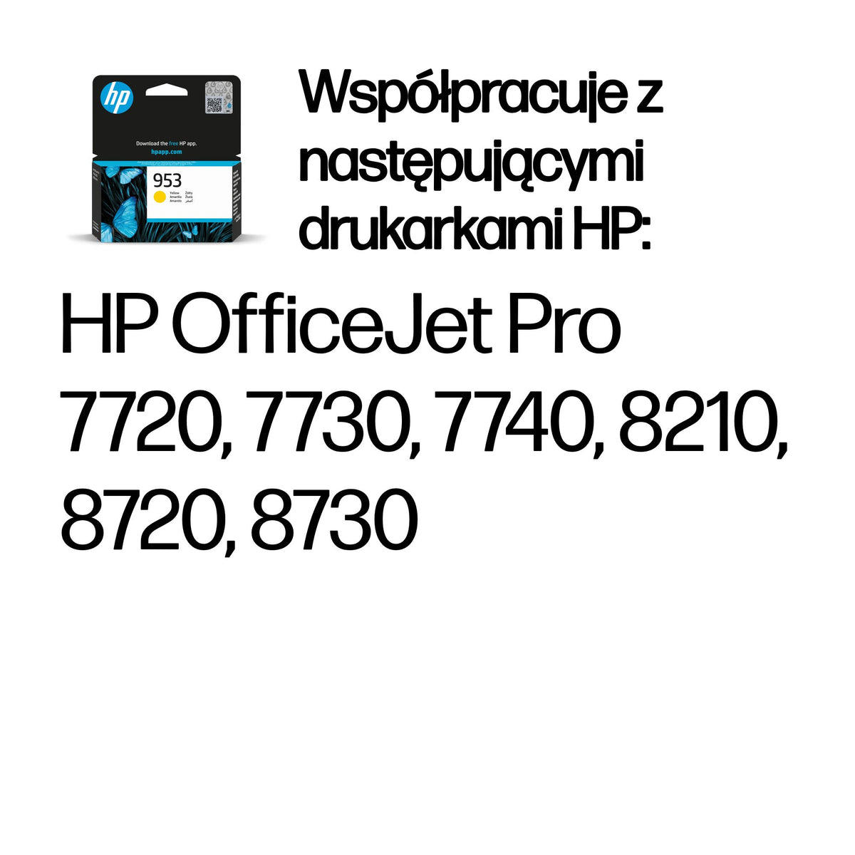 HP Inc. INK CARTRIDGE NO 953 YELLOW/ES