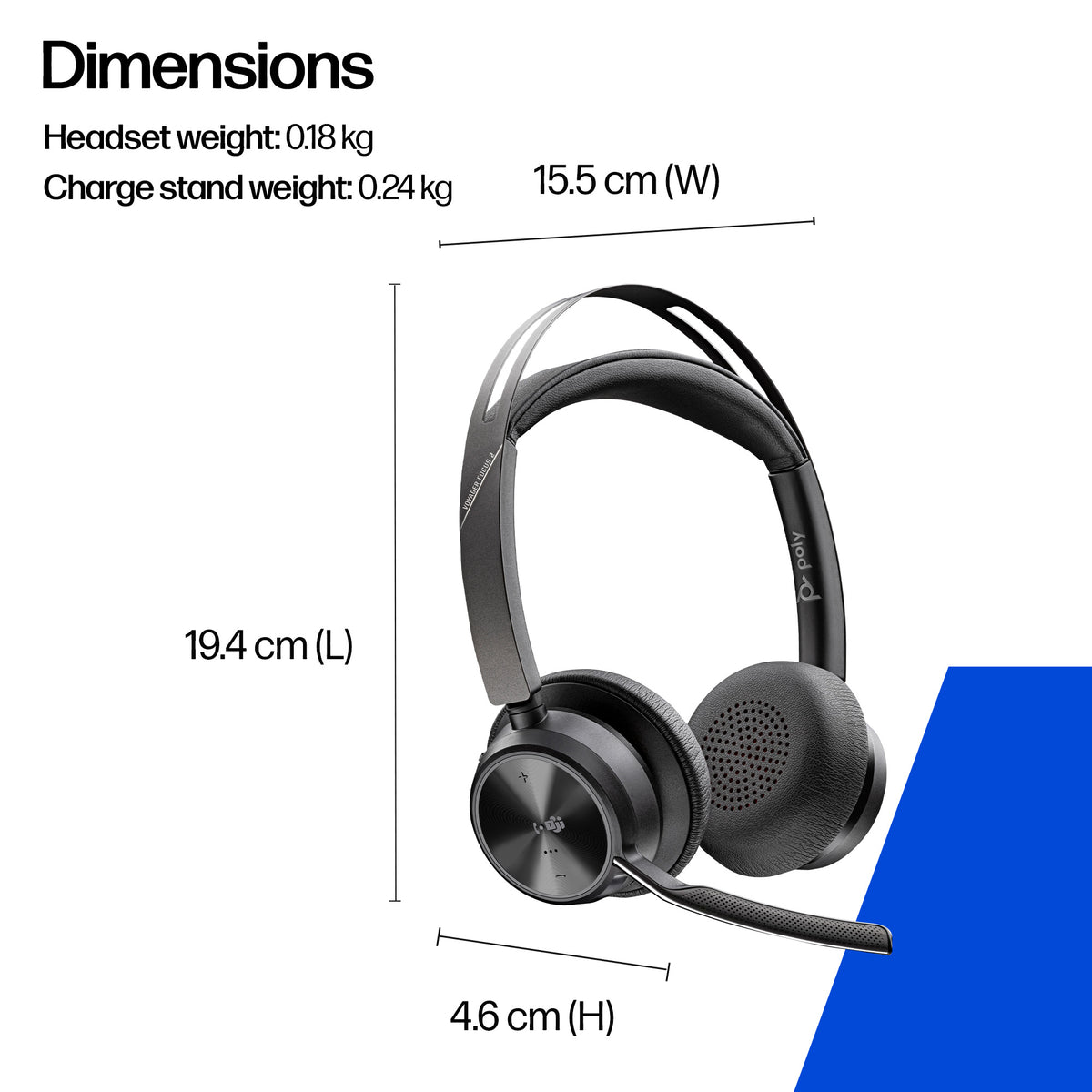 HP Inc. POLY VF2 -M USB-C-C HS +USB-C/A/NO LOCALIZATION