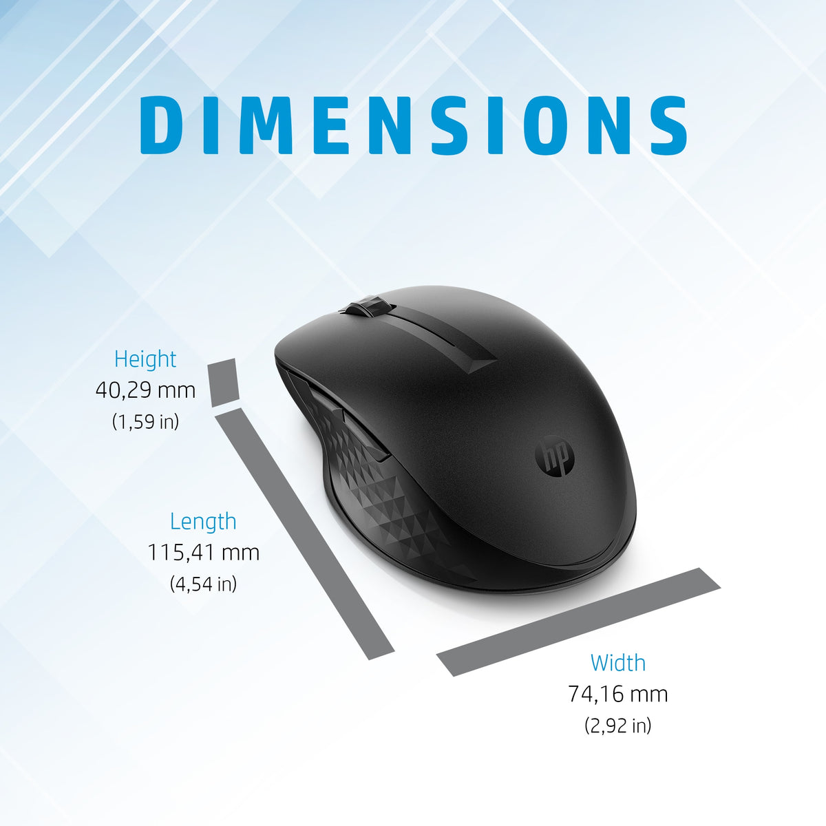HP Inc. HP 435 MULTI-DEVICE WRLS Mouse