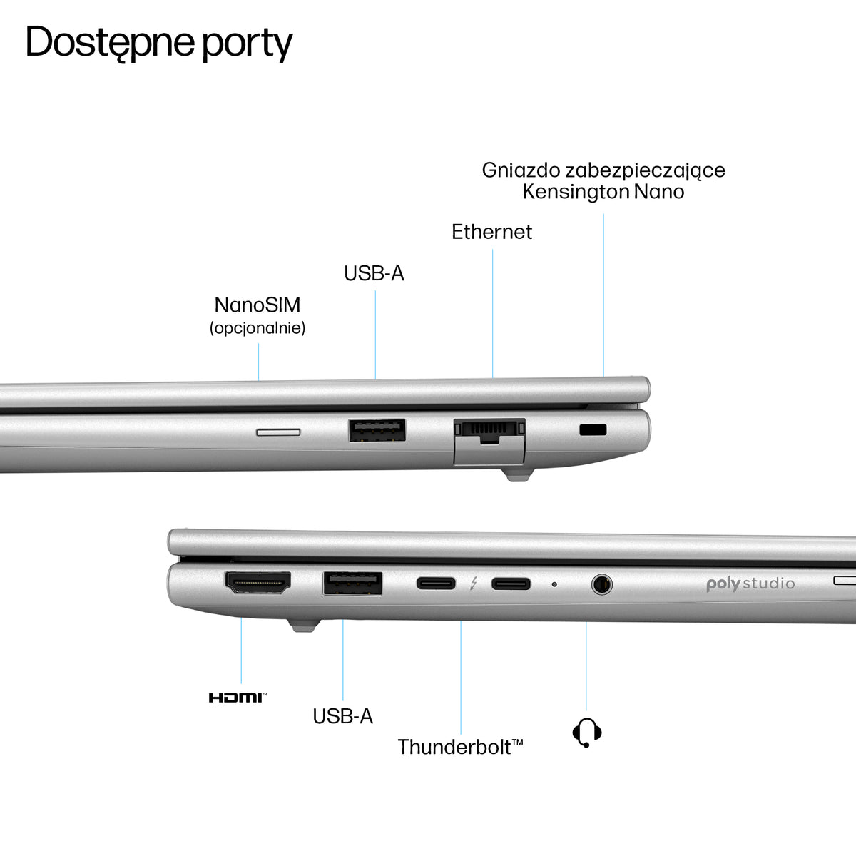 HP Inc. HP EliteBook 6 G1i 14 WUXGA W+LBL UWVA 400 5MP IR 60Hz bnt U7 265U 16GB 512GB Win11P 3/3/3