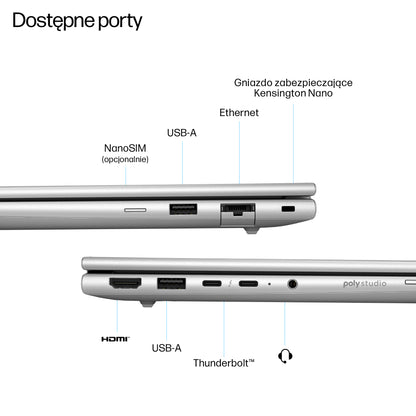 HP Inc. HP EliteBook 6 G1i 16 WUXGA UWVA 300 5MP IR 60Hz U7 265U 24GB 512GB Win11P 3/3/3