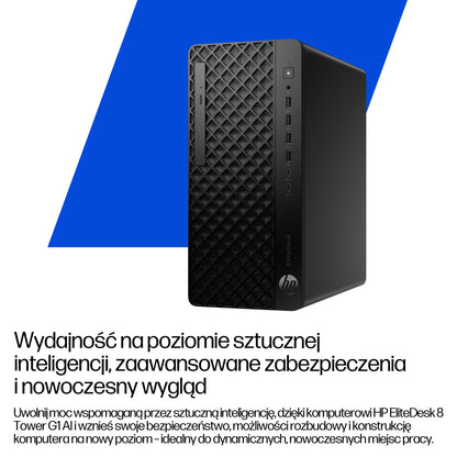 HP Inc. HP EliteDesk 8 TWR G1i U7 265 16GB 1TB Win11P 3/3/3