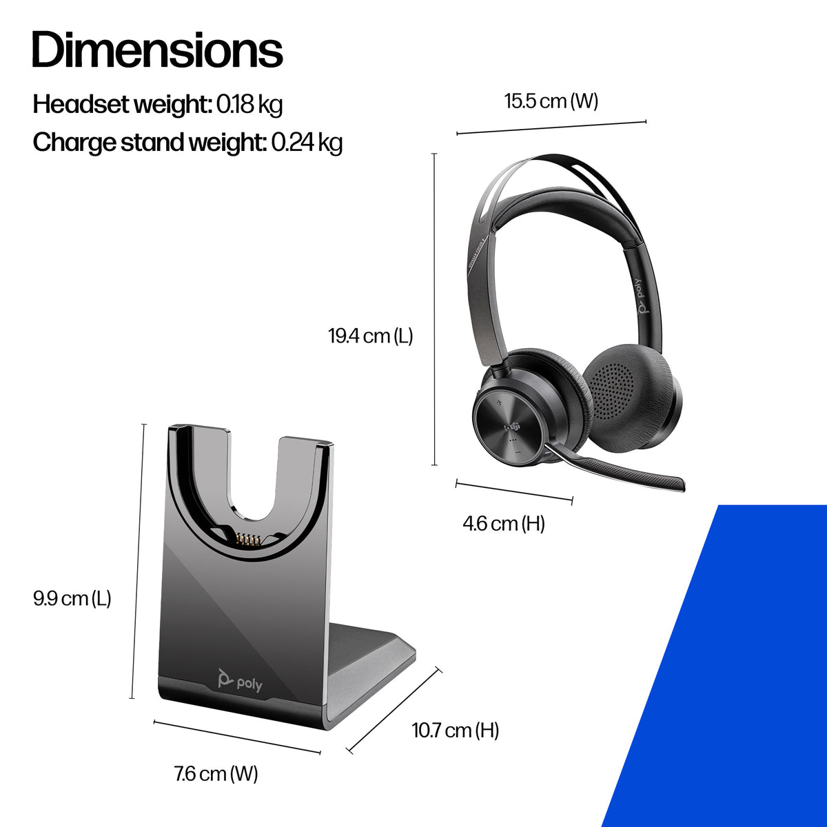 HP Inc. POLY VF2 -M USB-C-C HS +USB-C/A/+CHS NO LOCALIZATION