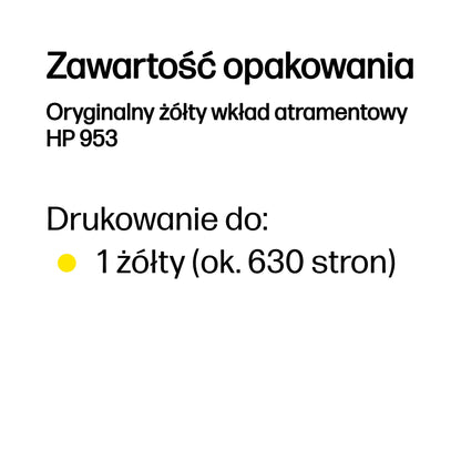 HP Inc. INK CARTRIDGE NO 953 YELLOW/ES