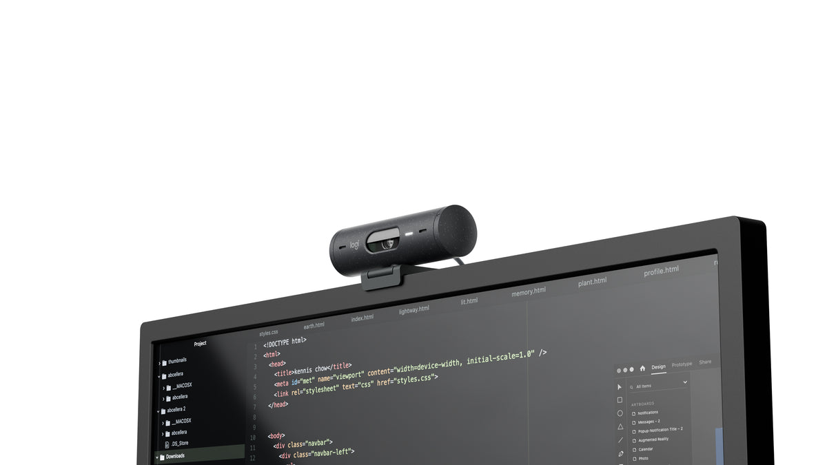 LOGITECH BRIO 500 WEBCAM/GRAPHITE - EMEA28