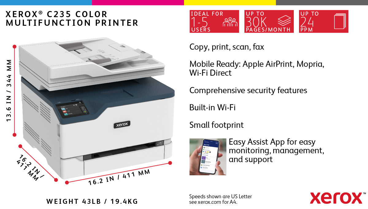 Xerox C235 COLOR MFP/PRINTER