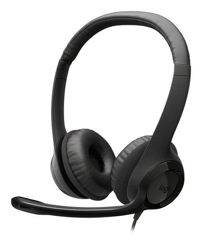 Logitech H390 USB-C COMPUTER HEADSET/MIDNIGHT BLACK - EMEA29-953