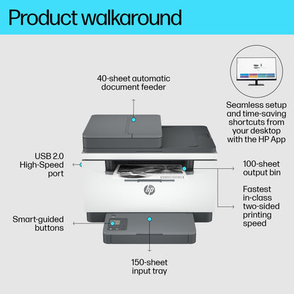 HP Inc. HP LaserJet MFP M234sdn Printer