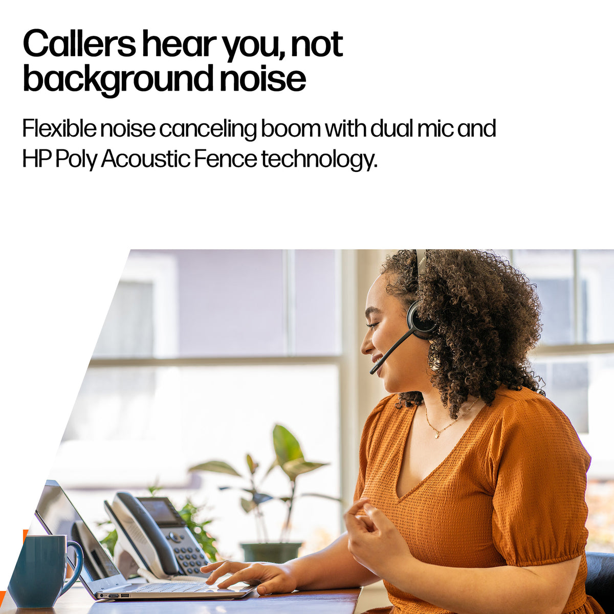 HP Inc. Poly Voyager 4320 Microsoft Teams Certified USB-A Headset +BT700 dongle