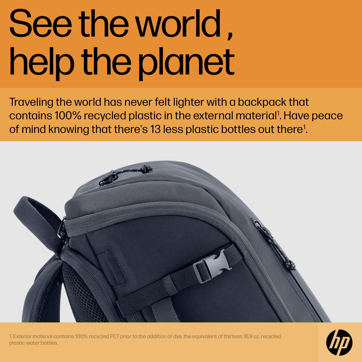 HP Inc. HP Travel 25L 15,6 IGR Laptop Backpack