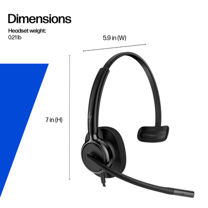HP Inc. HP POLY MISSION 415 MONAURAL/USB WIRED Headset