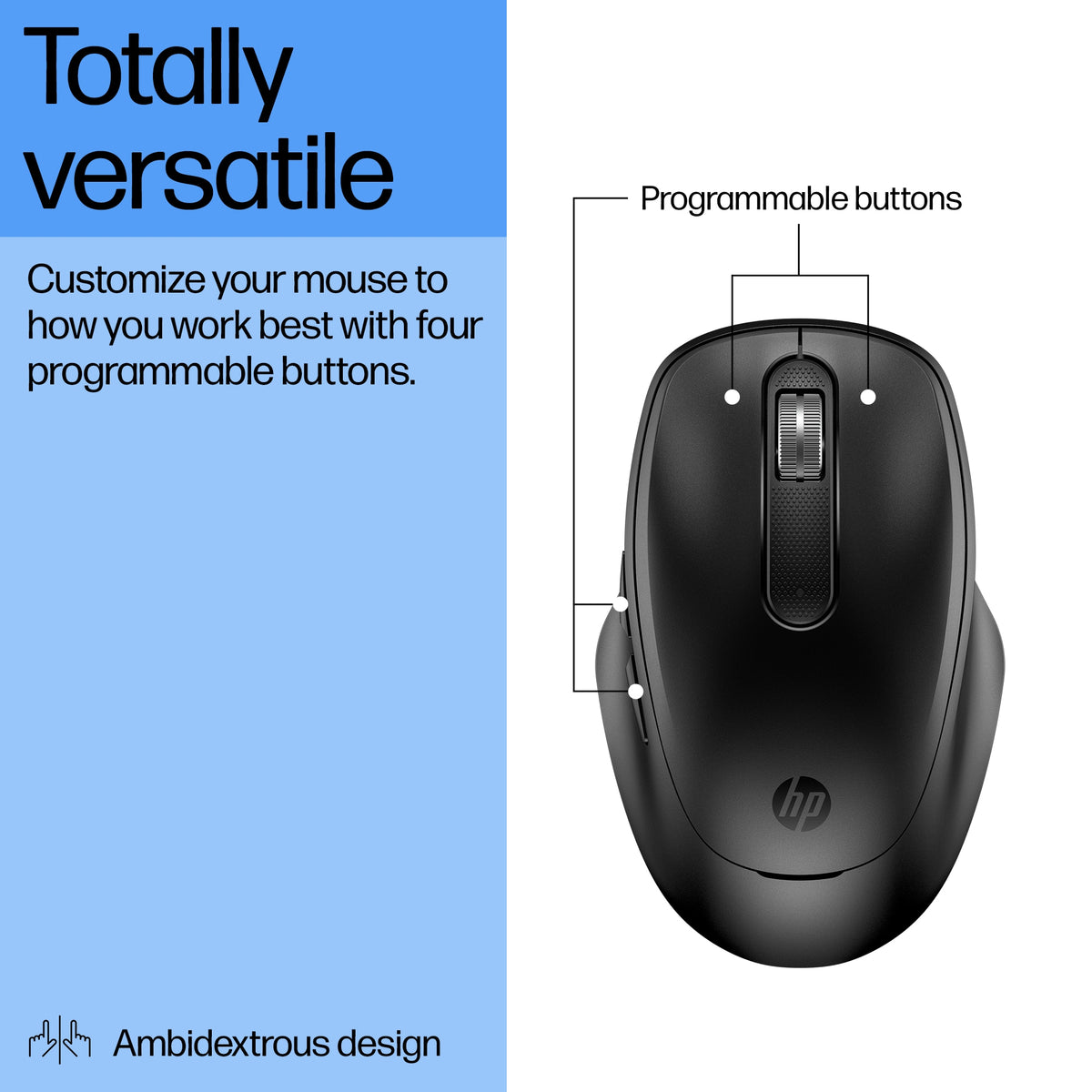HP Inc. HP 515 Ultra-Fast Rechargeable Wireless Mouse