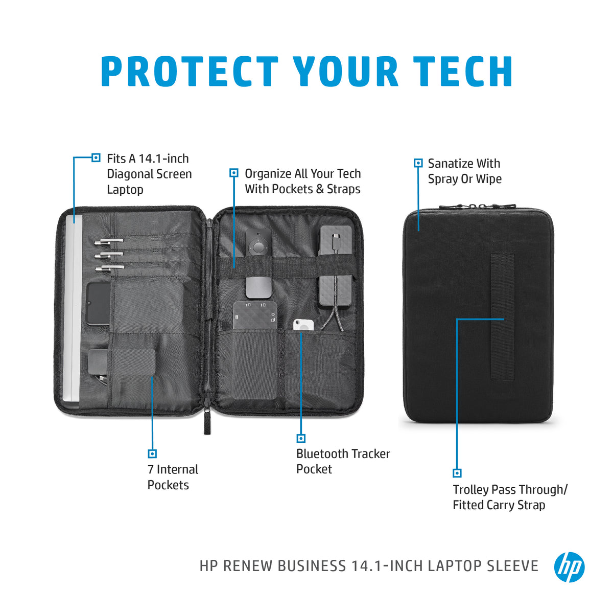 HP Inc. HP Rnw Business 14,1 Laptop Bag