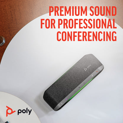 HP Inc. Poly Sync 40+ Microsoft Teams Certified USB-A USB-C Speakerphone +BT700 USB-A Adapter