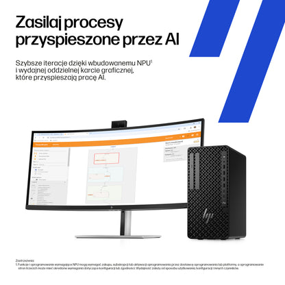 HP Inc. HP Z1 Tower G1i Ultra 5 245 1TB 32GB 2X16GB W11P 3/3/3