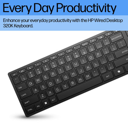 HP Inc. HP 320K Wired Keyboard