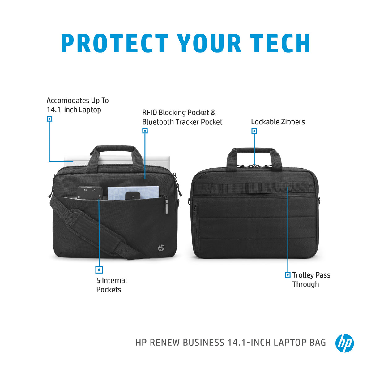 HP Inc. HP Rnw Business 14,1 Laptop Bag