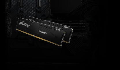 Kingston 16GB DDR5 6000MT/S CL30 DIMM/KIT OF 2 FURY BEAST Black EXPO