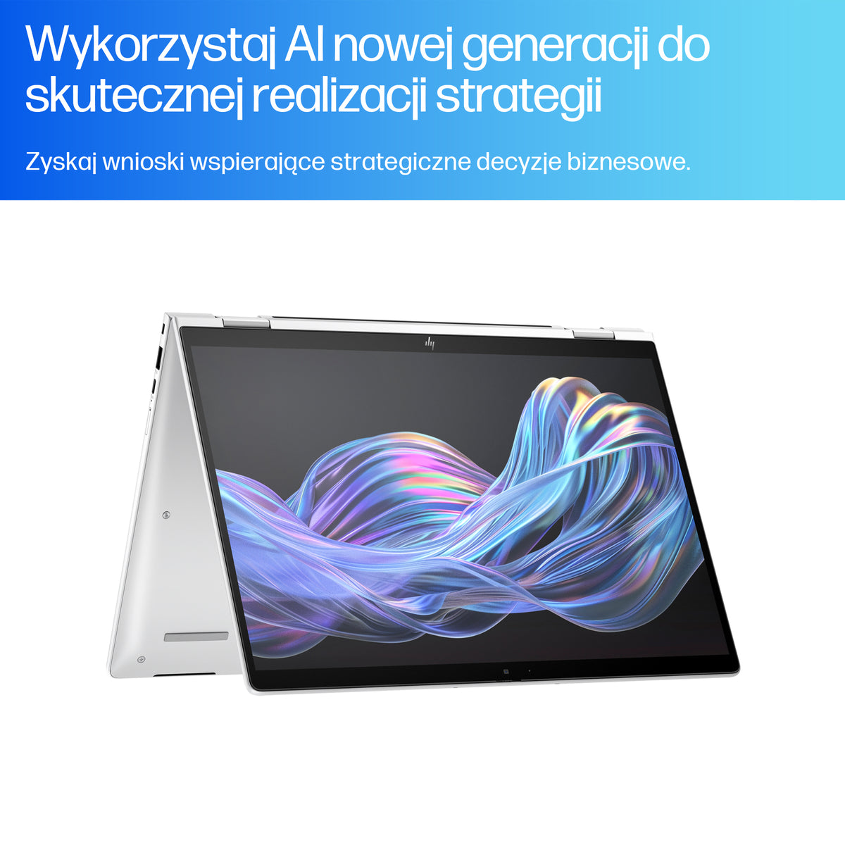 HP Inc. HP EliteBook X G1i Flip 14 AG 2.5K WLED+LBL UWVA 400 ISP 120Hz Touch AI U7 258V 32GB 1TB Win11P 3/3/3 WWAN Silver Alu