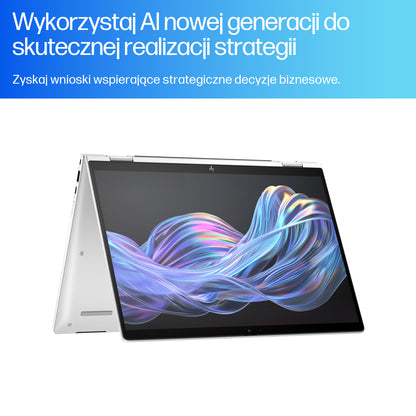 HP Inc. HP EliteBook X G1i Flip 14 AG 2.5K WLED+LBL UWVA 400 ISP 120Hz Touch AI U7 258V 32GB 1TB Win11P 3/3/3 WWAN Silver Alu