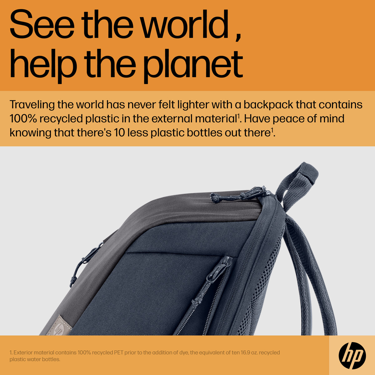 HP Inc. HP Travel 18L 15,6 IGR Laptop Backpack