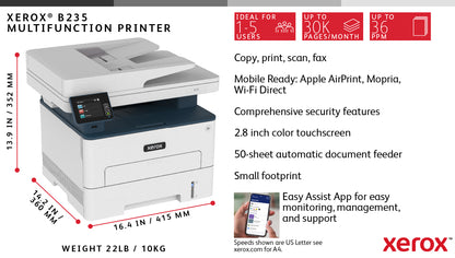 Xerox B235V_DNI MONO SFP/PRINTER