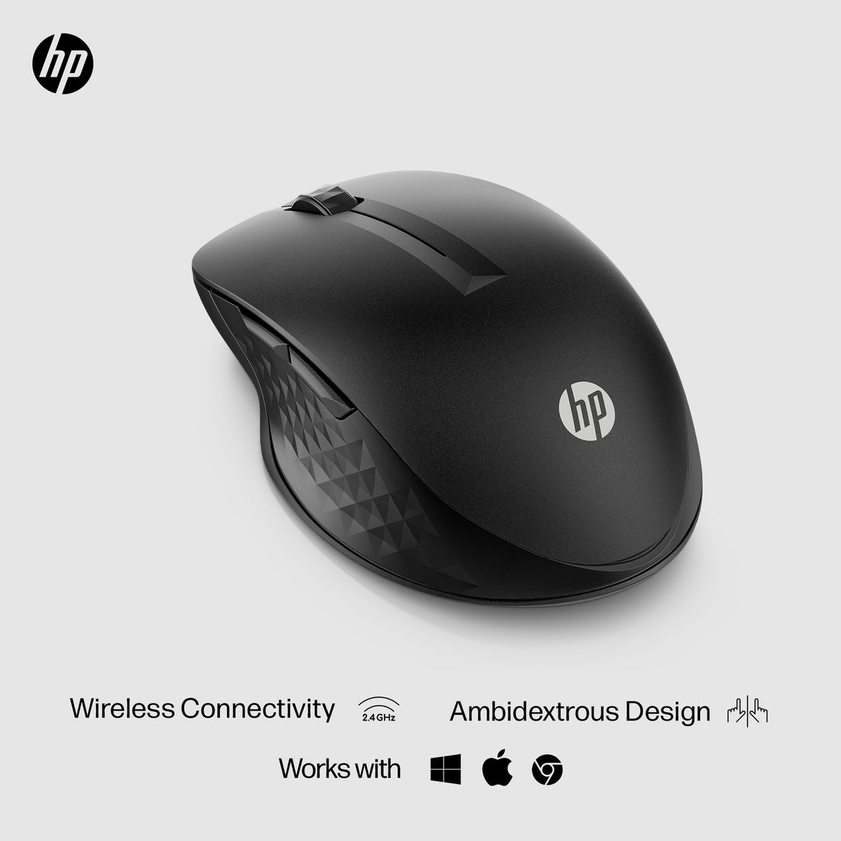 HP Inc. HP 430 MltDvc WRLS Mouse EMEA-INTL English Loc-Euro plug