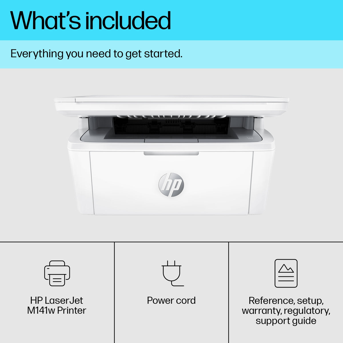 HP Inc. HP LaserJet MFP M140w Printer