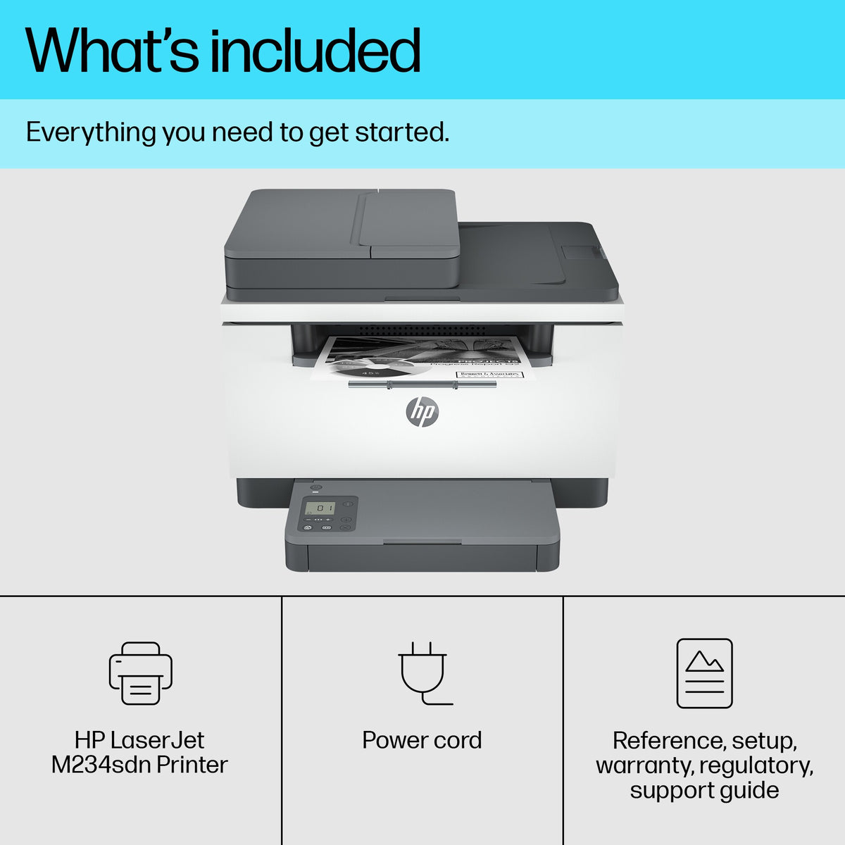 HP Inc. HP LaserJet MFP M234sdn Printer