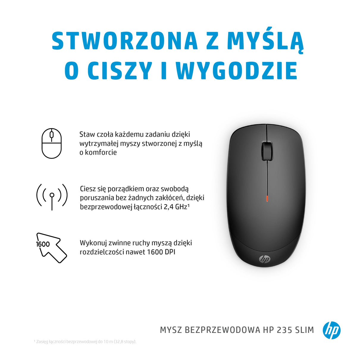 HP Inc. HP 235 SLIM WRLS MOUSE