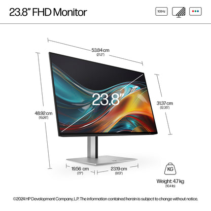 HP Inc. HP S7 Pro 724PF 23.8 ZOLL 16:9 1920X1080 IPS 300CD 1500:1 5MS