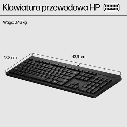 HP Inc. HP 125 G2 USB WD KEYBOARD/INTL ENGLISH