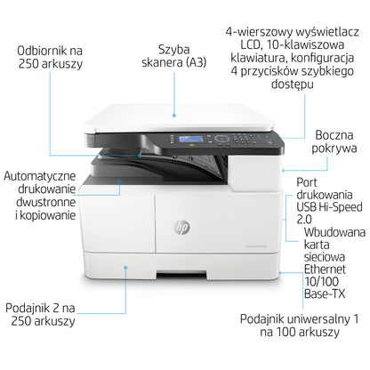 HP Inc. HP LaserJet M442dn MFP Prntr:EU [A3]