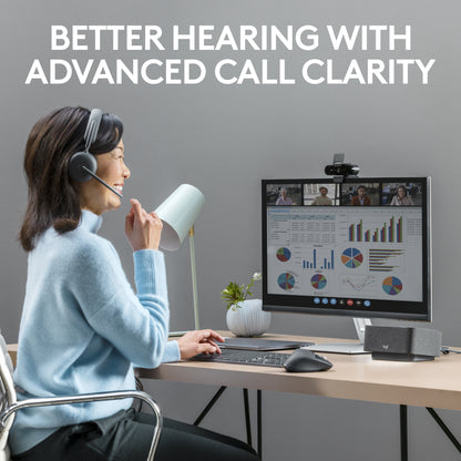 Logitech HEADSET ZONE WIRELESS 2 UC/GRAPHITE UC - 2.4GHZ/BT EMEA-914