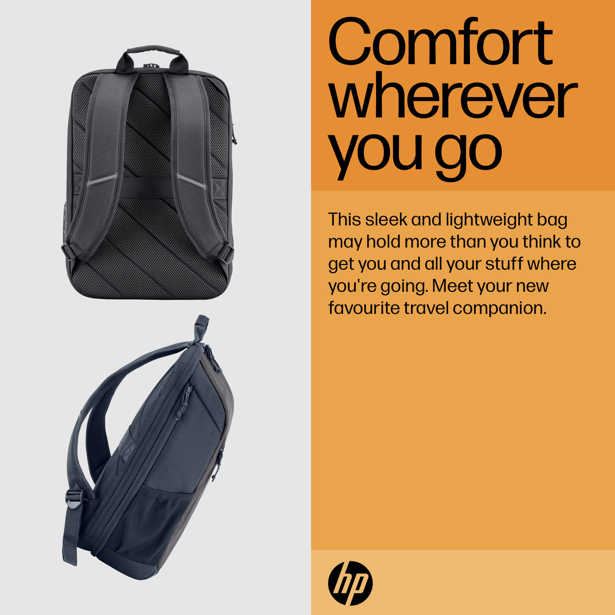 HP Inc. HP Travel LAPTOP BACKPACK 18L/IRON Grey 15.6 ZOLL