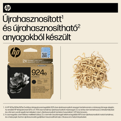 HP Inc. HP 924E EVOMORE Black ORIGINAL/INK CARTRIDGE