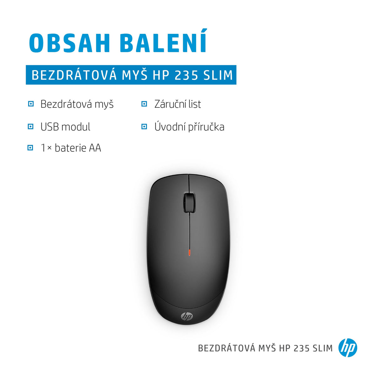 HP Inc. HP 235 SLIM WRLS MOUSE