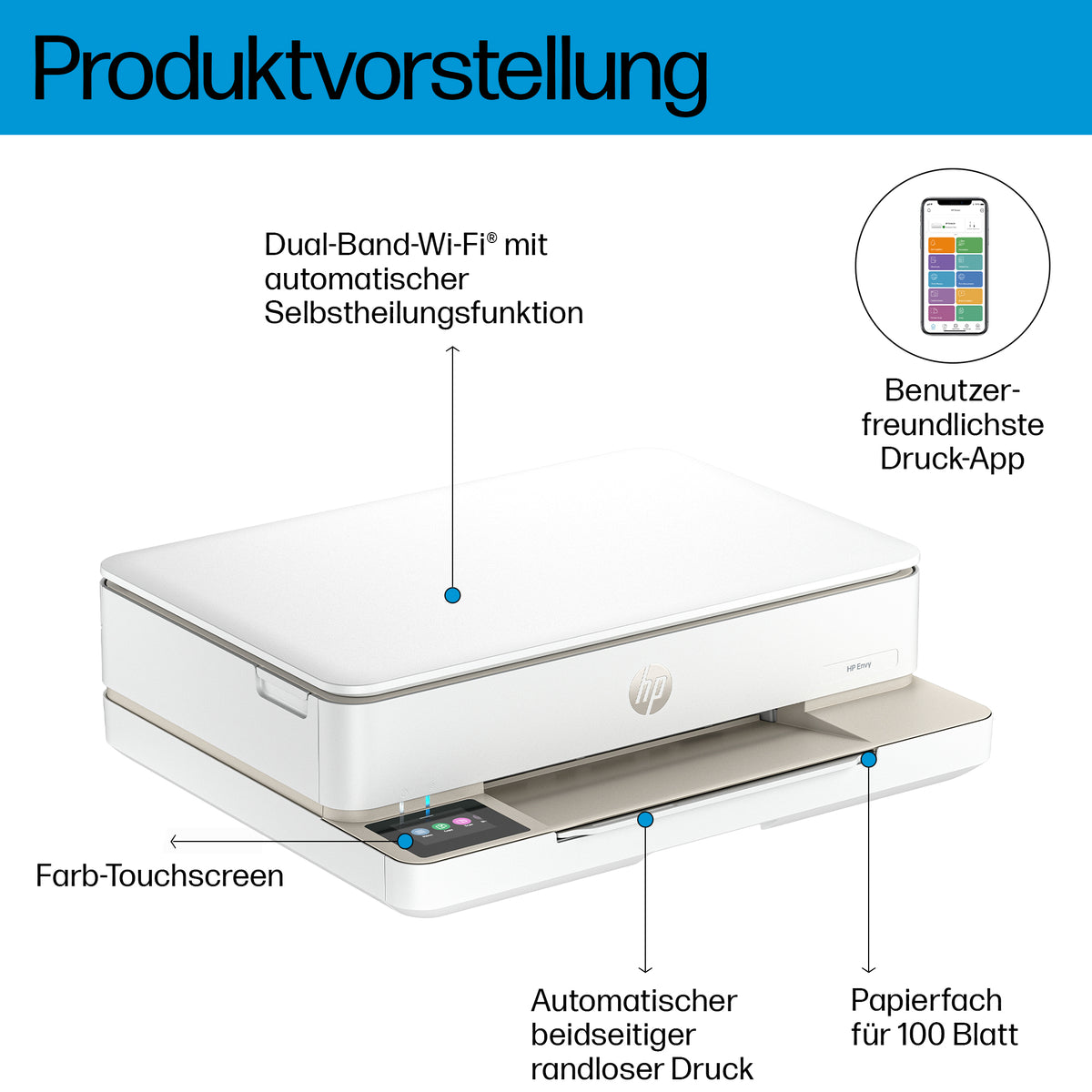 HP Inc. HP Envy 6120e All-in-One Printer