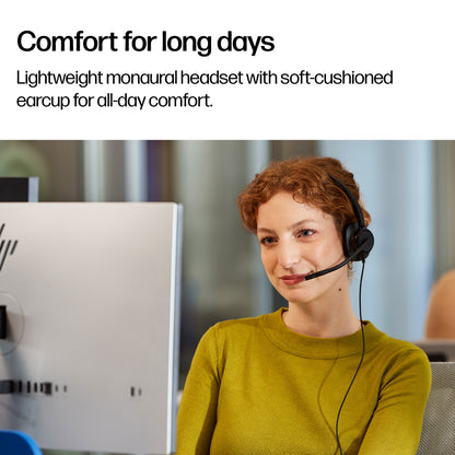 HP Inc. HP POLY MISSION 425 STEREO USB/WIRED HEADSET
