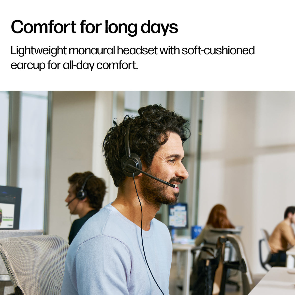 HP Inc. HP POLY MISSION 425 STEREO USB/WIRED HEADSET CLASSIC