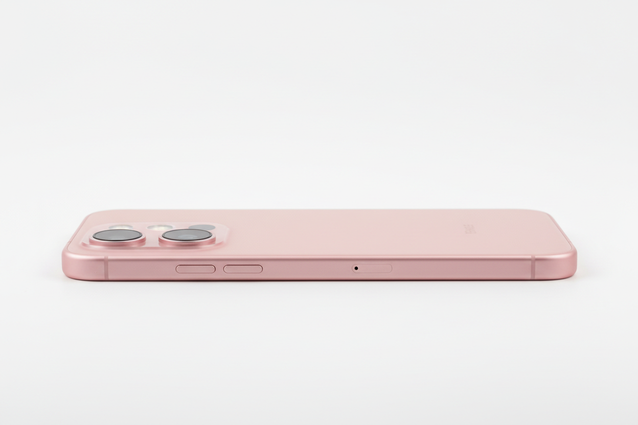 iPhone 16 Plus 256GB Pink side with two cameras view