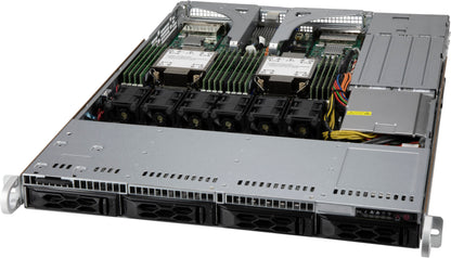 Supermicro CSE-LA15TQC-R860AW 1U SCLA15 TQC CloudDC Chassis w/ Redundant 860W,RoHS